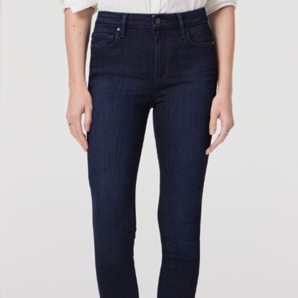 PAIGE Hoxton Ankle High-Rise Skinny Jean - Size 28 - Picture 1 of 8